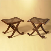 Pair of dressing table stools