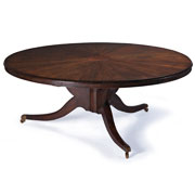 Extendable Circular Dining Table